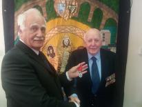 Captain Michael Lane of Hayle on the right with Andrew Munson, the Consulate of France for Penzance at the offices of Hayle Town Council Captain Michael Lane of Hayle on the right with Andrew Munson, the Consulate of France for Penzance at the offices of Hayle Town Council